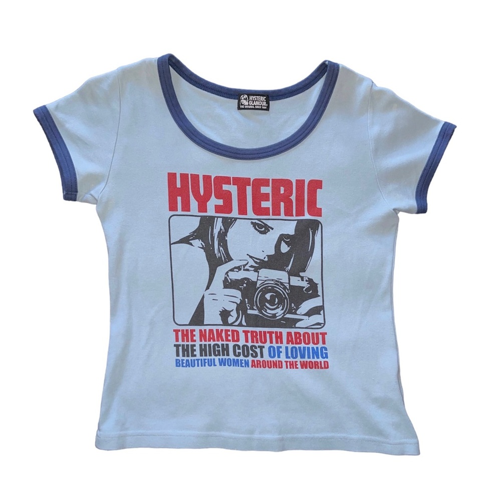 hysteric glamour crop top